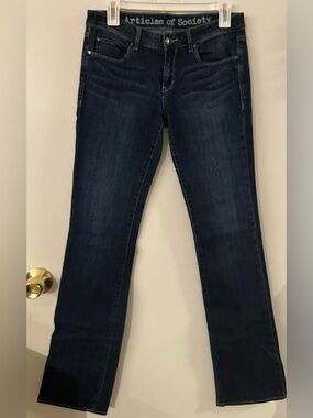 Articles Of Society Dark Blue Boot Cut Jeans